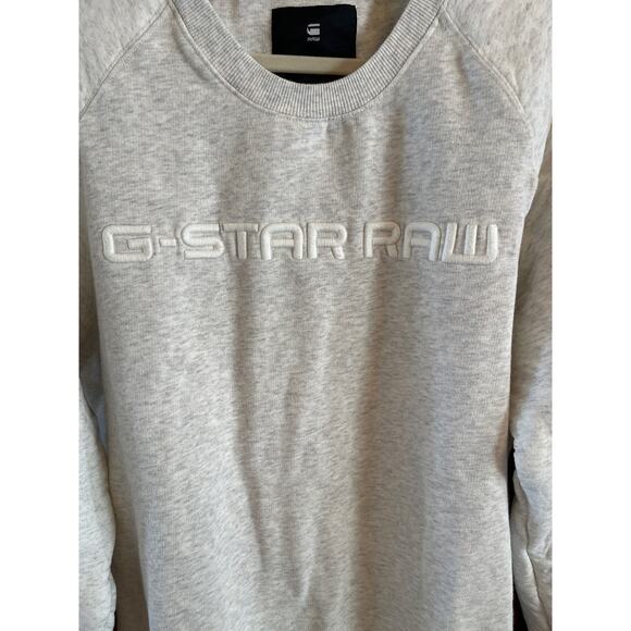 G Star Raw quilted sleeve crewneck sweatshirt size extra large - Picture 2 of 9